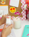 You're So F*cking Awesome - Glass Bottle Safety Matches - Pink/Yellow