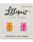 Gummy Bear Earrings // Colorful Fun Earrings