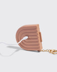 Terracotta Compact Mirror Keychain
