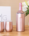 Wine Gift Sets with Glass Lined Wine Glasses