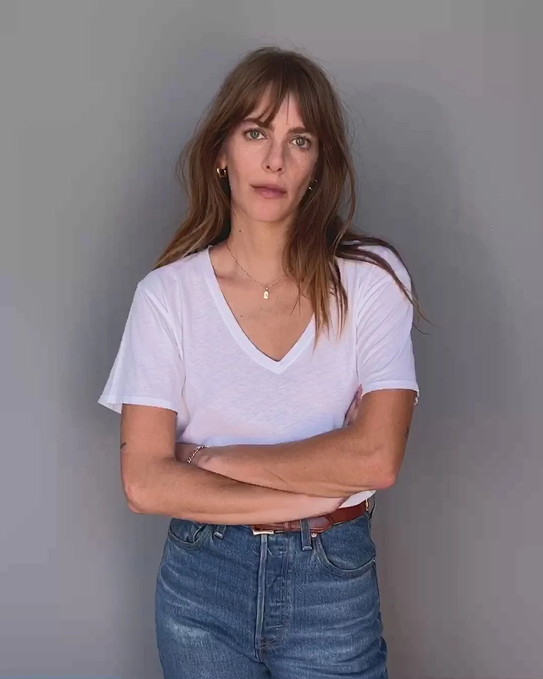 Phoenix Oversized VNeck Tee