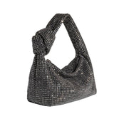 Reena Small Black Top Handle Bag