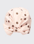 Luxury Shower Cap - Blush Dot