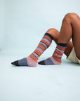 Boho Stripe Boot Socks - Perfect Fall Gift