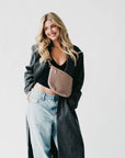 Suede Westlyn Woven Bum Bag