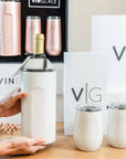 Wine Gift Sets with Glass Lined Wine Glasses