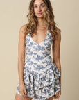 Aria Ruffle Mini Dress