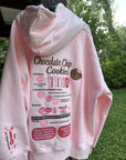 Chocolate Chip Cookie Recipe Embroider Hoodie