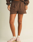 Polka Dot Sweatshort