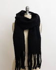 Cozy Knit Scarf with Tassels - Classical Bestseller!