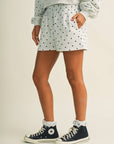 Polka Dot Sweatshort