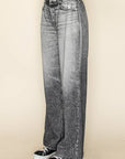 Ainsley Denim Terry Pants- Black