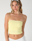 Fiona Floral Lace Tube Top