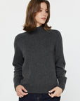 Cashmere Blend Turtleneck Sweater