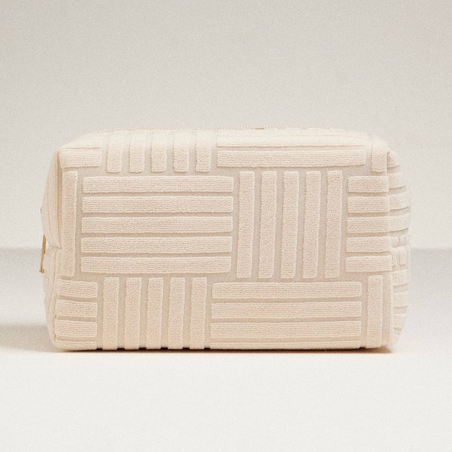 Luxe Terry fabric Makeup Bag -Medium