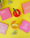 Let's Get Toasty - Pink Cocktail Napkins