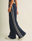 Side Stripe Low Waist Sweatpant