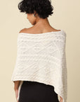 Margo Textured Knit Poncho Top
