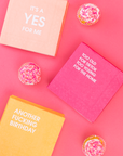 Too Old For TikTok - Colorful Cocktail Napkins