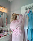 Light Pink Dream Hotel Robe