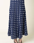 Marisa Polka Dot Maxi Skirt