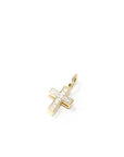 Crystal Cross Charm