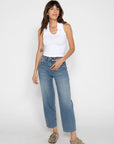 Harlow Barrel Jean High Rise Vintage Denim Indigo