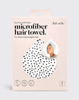 Quick Dry Hair Towel - Micro Dot