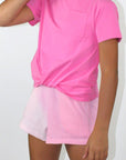 DIP-DYE waffle short