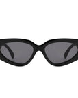 Retro Chic Narrow Bold 90s Women Cat Eye Sunglasses