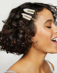 Holiday Gift of Glam Creaseless Clips 2pc Set - Rhinestone