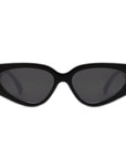 Retro Chic Narrow Bold 90s Women Cat Eye Sunglasses