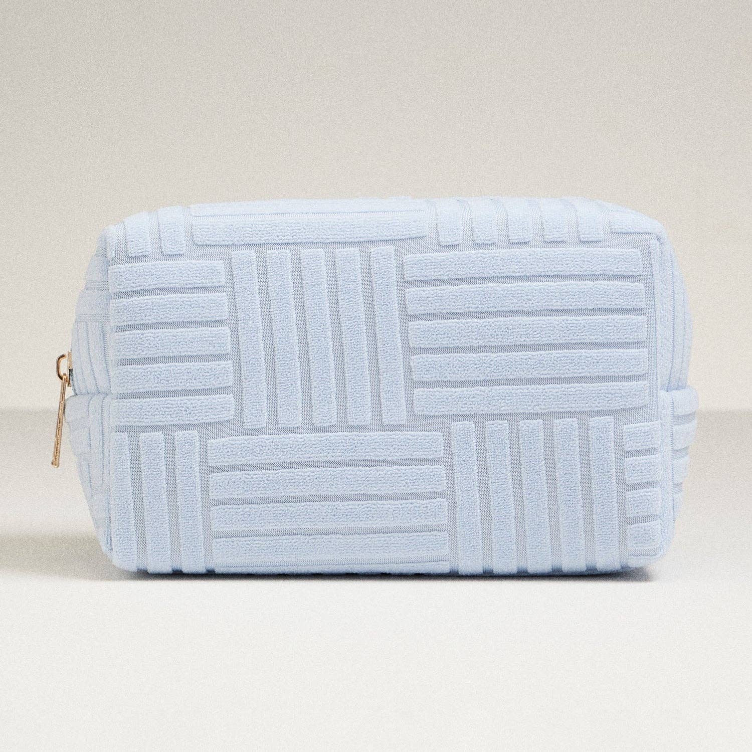 Luxe Terry fabric Makeup Bag -Medium