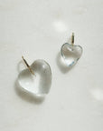 Palm Beach Stone Heart Charm in Crystalline