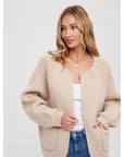 Stacie Open Front Cardigan