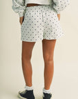 Polka Dot Sweatshort