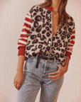 Leopard Print Cardigan