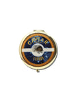 Hand-painted Caviar Handbag Hero Pill Compact