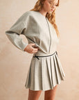 Penelope Pleated Jacket
