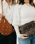 Chic Gold Studded Westlyn Bum Bag
