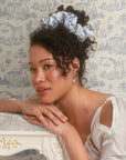 Bridgerton x Kitsch Satin Pillow Scrunchies® in Toile in Bloom