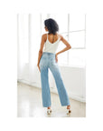 Statler Plaid Patch Jean