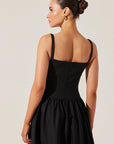 Jevi Sleeveless Bubble Midi Dress