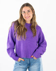 Adina Long Sleeve Crew Neck Sweater