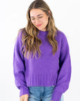 Adina Long Sleeve Crew Neck Sweater