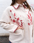 Inez Embroidered Folk Jacket