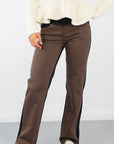Cocoa Contrast Straight