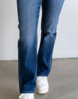 Nova Cropped Jean- Deep Blue