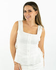 Cordelia Peplum Top
