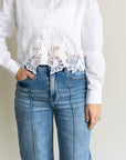 Chloe Pintuck Detail Jean